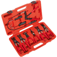 SEALEY Hose Clip Removal Tool Set 9Pc | VS1662 | GSF Car Parts
