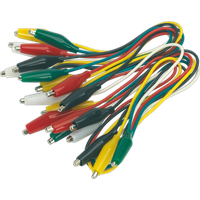 SEALEY Jumper Test Lead Set 5 Pairs - 450mm | VS222 | GSF Car Parts