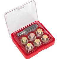 SEALEY Oil Drain Plug Thread Repair Set - M17 | VS617 | GSF Car Parts