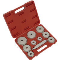 SEALEY Bearing Race & Seal Driver Set 10Pc - Aluminium | VS703 | GSF Car Parts
