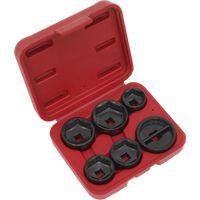 SEALEY Oil Filter Cap Wrench Set 6Pc | VS7103 | GSF Car Parts
