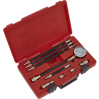 SEALEY Petrol Compression Test Kit 10Pc | VSE206 | GSF Car Parts