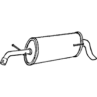 A2A Seat Arosa Rear Box/silencer | GSF Car Parts