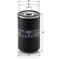 MANN Oil Filter - Screw On | W719/12 | GSF Car Parts