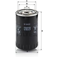 MANN Seat Alhambra Oil Filter - Screw On | W840/2 | GSF Car Parts