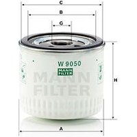 MANN Ford Courier Oil Filter - Screw On | W9050 | GSF Car Parts