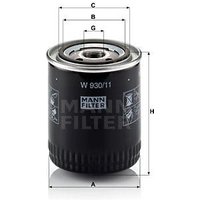 MANN Ford Scorpio Oil Filter - Screw On | W930/11 | GSF Car Parts