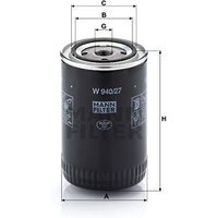 MANN Tvr 350 Oil Filter - Screw On | W940/27 | GSF Car Parts