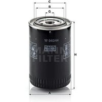 MANN Audi Cabriolet Oil Filter - Screw On | W940/44 | GSF Car Parts
