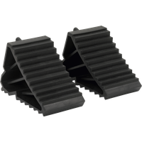 SEALEY Composite Wheel Chocks - Pair | WC09 | GSF Car Parts