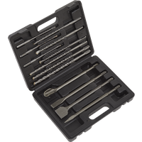SEALEY Sds Plus Drill Bit & Chisel Set 13Pc | WDCS | GSF Car Parts
