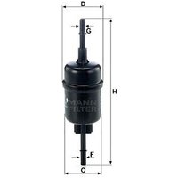 MANN Ford Fiesta Fuel Filter - In-Line | WK511/2 | GSF Car Parts
