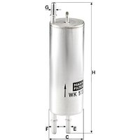 MANN Land Rover Range Rover Fuel Filter - In-Line | WK513/3 | GSF Car Parts