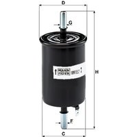 MANN Daewoo Kalos Fuel Filter - In-Line | WK55/2 | GSF Car Parts