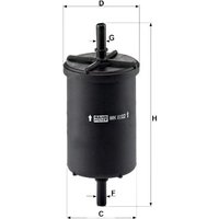 MANN Nissan Navara Fuel Filter - In-Line | WK6002 | GSF Car Parts