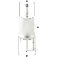 MANN Volkswagen Sharan Fuel Filter - In-Line | WK6015 | GSF Car Parts