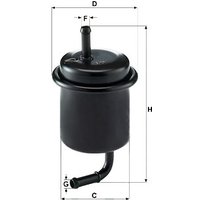 MANN Suzuki Grand Vitara Fuel Filter - In-Line | WK614/47 | GSF Car Parts