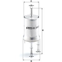 MANN Seat Cordoba Fuel Filter - In-Line | WK69/1 | GSF Car Parts