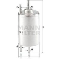 MANN Fuel Filter - In-Line | WK720/5 | GSF Car Parts