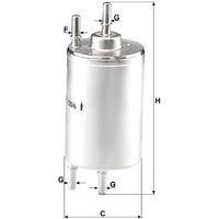 MANN Seat Exeo Fuel Filter - In-Line | WK720/6 | GSF Car Parts