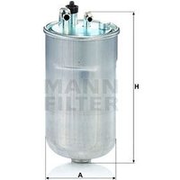 MANN Vauxhall And Opel Corsa Fuel Filter - In-Line | WK8021 | GSF Car Parts