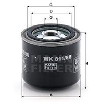 MANN Fuel Filter - Screw-On | WK811/86 | GSF Car Parts