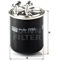 MANN Smart Forfour Fuel Filter - In-Line | WK820 | GSF Car Parts
