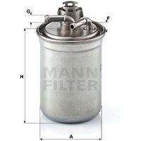 MANN Seat Cordoba Fuel Filter - In-Line | WK823/3X | GSF Car Parts