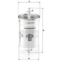 MANN Ford Galaxy Fuel Filter - In-Line | WK830/7 | GSF Car Parts