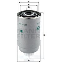 MANN Skoda Superb Fuel Filter - Screw-On | WK842/11 | GSF Car Parts