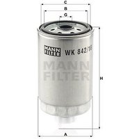 MANN Fuel Filter - Screw-On | WK842/16 | GSF Car Parts
