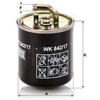 MANN Mercedes-Benz Vaneo Fuel Filter - In-Line | WK842/17 | GSF Car Parts