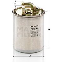 MANN Fuel Filter - In-Line | WK842/20 | GSF Car Parts