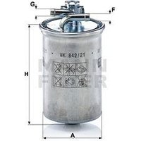 MANN Fuel Filter - In-Line | WK842/21X | GSF Car Parts