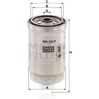MANN Fiat Marea Weekend Fuel Filter - Screw-On | WK842/8 | GSF Car Parts