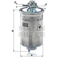 MANN Ford Galaxy Fuel Filter - In-Line | WK853/11 | GSF Car Parts