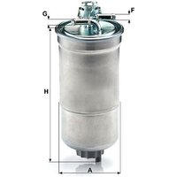 MANN Skoda Superb Fuel Filter - In-Line | WK853/3X | GSF Car Parts