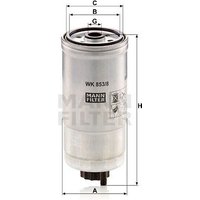 MANN Alfa Romeo 145 Fuel Filter - Screw-On | WK853/8 | GSF Car Parts