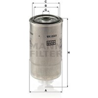MANN Fiat Ducato Fuel Filter - Screw-On | WK854/4 | GSF Car Parts