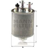 MANN Renault Kangoo/grand Kangoo Fuel Filter - In-Line | WK9022 | GSF Car Parts