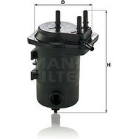 MANN Nissan Note Fuel Filter - In-Line | WK9028Z | GSF Car Parts