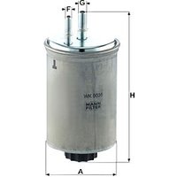 MANN Fuel Filter - In-Line | WK9036 | GSF Car Parts