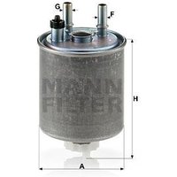 MANN Renault Laguna Fuel Filter - In-Line | WK918/1 | GSF Car Parts