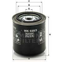 MANN Mazda B-Series Pickup Fuel Filter - Screw-On | WK920/3 | GSF Car Parts