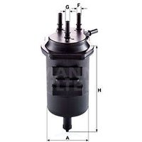 MANN Renault Grand Scenic Fuel Filter - In-Line | WK939/4 | GSF Car Parts