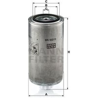 MANN Fuel Filter - Screw-On | WK950/19 | GSF Car Parts