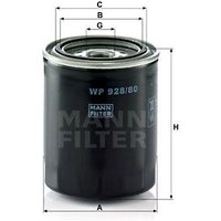 MANN Toyota 4 Runner Oil Filter - Screw On | WP928/80 | GSF Car Parts