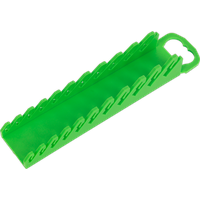 SEALEY Spanner Rack Capacity 10 Stubby Spanners - Hi-Vis Green | WR10HV | GSF Car Parts