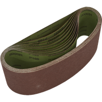 SEALEY Sanding Belt 100 X 610mm 100Grit - Pack Of 10 | WSB61100 | GSF Car Parts