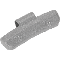 SEALEY Wheel Weight 25G Hammer-On Plastic Coated Zinc For Alloy Wheels Pack Of 100 | WWAH25 | GSF Car Parts